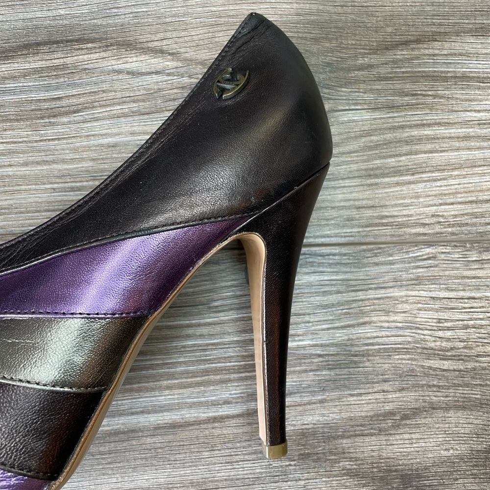 Just Cavalli Metallic Purple Booties | 39.5 - Picture 4 of 10